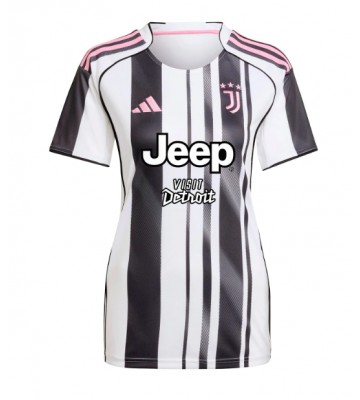 Juventus Replica Home Stadium Shirt for Women 2025-26 Short Sleeve